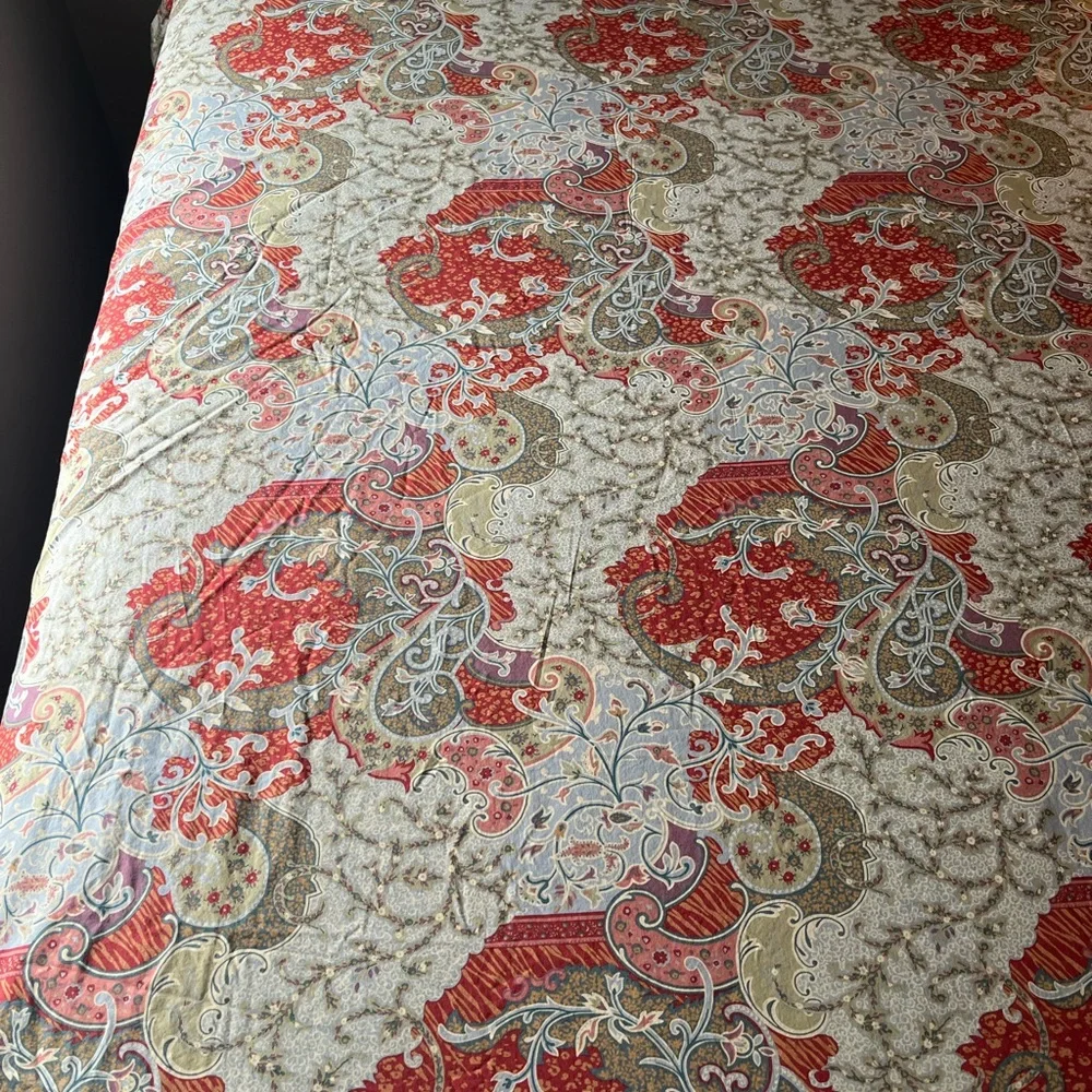 Pottery Barn Paisley Duvet Duvet Grand lit Size Full/ Queen/ Firm Price